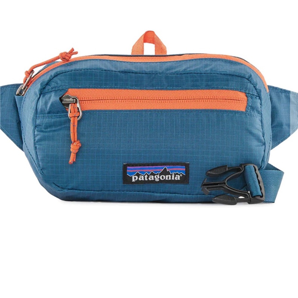 NWT-Patagonia | Ultralight Black Hole® Mini Hip Pack 1L | Wavy Blue